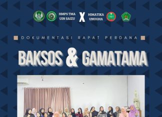 Himatika UNUGHA Cilacap Mengikuti Rapat Besar Bakti Sosial Bersama HMPS TMA UIN Saizu Purwokerto